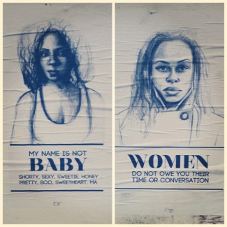 Another poster project against street harassment